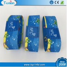 Type 2 Elastic NFC Wristband With Logo 