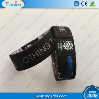 13.56MHZ Ntag213 NFC Event Elastic Wristband