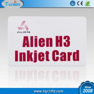 860-960MHZ Alien H3 UHF RFID Inkjet Cards