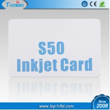 13.56MHZ Classic 1K S50 RFID Inkjet Cards