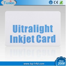 13.56MHZ 64byte Ultralight Inkjet Printable RFID Cards