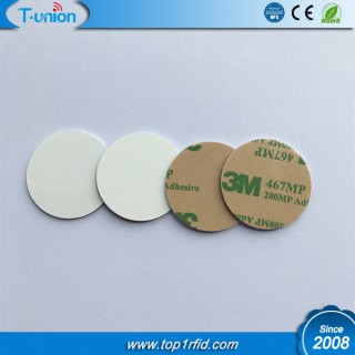 Dia25MM Heat-Resistant Waterproof PET Ntag216 NFC Disc Tag