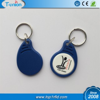 13.56MHZ Classic 1K S50 RFID Keyfob with Logo