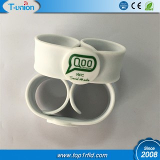 Type 2 NFC Slap Wristband with Logo