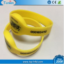 Dia60MM 125KHZ TK4100 RFID Wristband with UID Engraved
